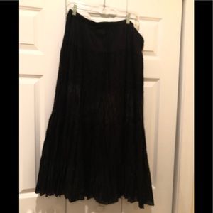 ⬇️NWT Chico’s black occasion skirt, 1X